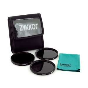  Zykkor IR 720nm 850nm 950nm Infrared Filters Kit, 52mm 
