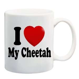   LOVE MY CHEETAH Mug Coffee Cup 11 oz ~ Cat Breed 