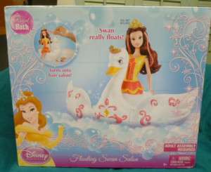 Disney Princess Belle Floating Swan Salon NEW  