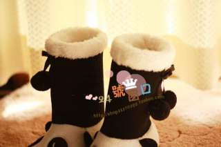   Panda Boot Women Slippers Warm Soft Adorable Winter Girl Gift  