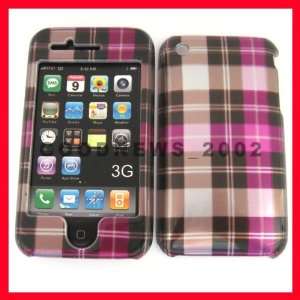   for APPLE iPHONE 3G FACEPLATE COVER CASE SKIN CHECK PIK Electronics