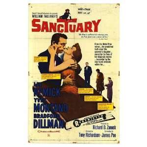 Sanctuary Original Movie Poster, 27 x 41 (1961) 