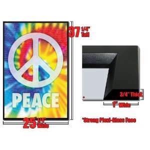  Framed Psychadelic Peace Poster 241056