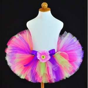 Carnival Rainbow Girls Tutu Skirt 