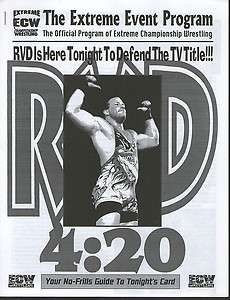 RVD ECW Extreme Event Program ECW  