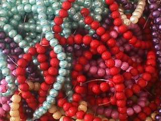 6mm Painted Pearl Matte Finish Beads  