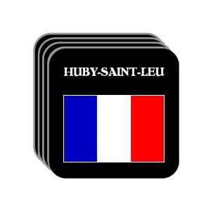 France   HUBY SAINT LEU Set of 4 Mini Mousepad Coasters 