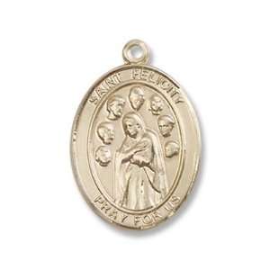  14K Gold St. Felicity Medal Jewelry