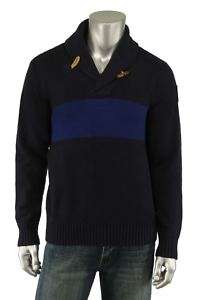 Polo Ralph Lauren Rugby Shawl Neck Toggle Sweater S New  