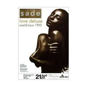 SADE Love Deluxe Tour 2003 Music Poster: Home & Kitchen