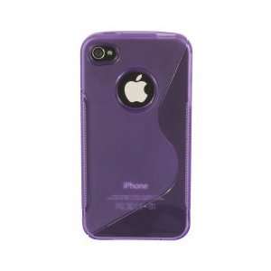  Ryno® TPU Hybrid Case   Purple For iPhone 4: Cell Phones 
