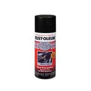  Rustoleum Auto Flat Spray Paint, 12 oz Black: Home 