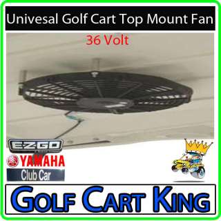 NEW Golf Cart Roof,Top Mount Fan Club Car Yamaha EZGO  