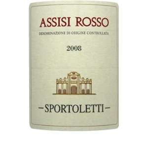  2008 Sportoletti Assisi Rosso 750ml Grocery & Gourmet 