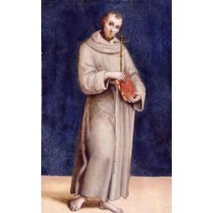  Oil Painting Saint Francis of Assisi Sanzio Raphael Hand 