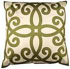 GREEN 18x18 QUATERNARY DECORATIVE PILLOW from ROSE TREE