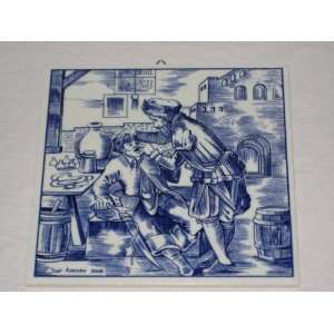  Delft Blue Hand Painted Porcelain Wall Tile Everything 