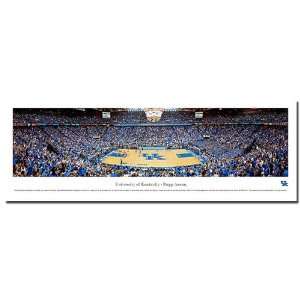  NCAA Kentucky Wildcats Rupp Arena Panoramic Print