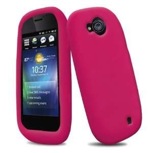   Hot Pink Soft Silicone Skin Case for Dell Aero (AT&T): Everything Else