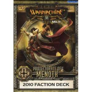   of Menoth MKII 2010 Deck Warmachine Miniatures Toys & Games