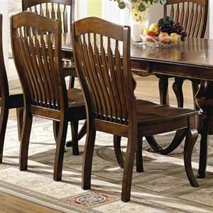   Classic Heirlooms High Back Chairs Set Dining: Home & Kitchen
