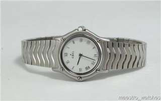   Classic SS Watch 9157111 White Roman Dial Excellent Condition~  