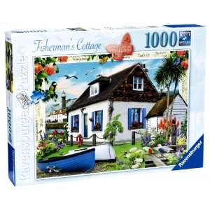  Ravensburger Fishermans Cottage 1000 Piece Puzzle Toys 