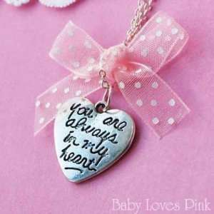   : You Are Always in My Heart   Forever Love Necklace: Everything Else