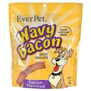  EverPet Wavy Bacon Dog Treats, 6 oz