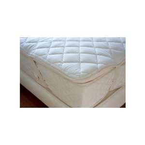  Mattress Pads / Toppers Saranac Latex Quilted Pillowtop Pad 