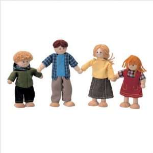  Plan Toys 741500 Dollhouse Doll Family: Toys & Games