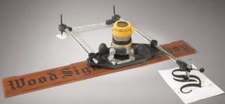 Milescraft 1298 Pantograph 3D router wood sign maker   