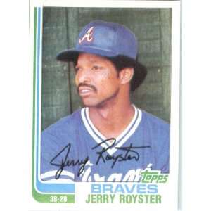 1982 Topps # 608 Jerry Royster Atlanta Braves Baseball 