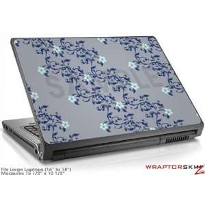   Laptop Skin   Victorian Design Blue by WraptorSkinz: Everything Else