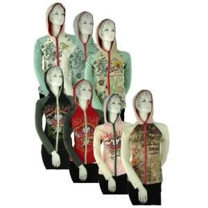  Womens Mixed Print Hoodies Case Pack 12: Everything Else