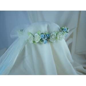  Bridal Headpiece Flower Girl Wreath Bridesmaid Cheryl 