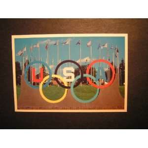  Postcard, Olympic Training Center, Colorado Springs not 