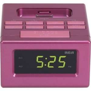  Clock Radio Dock Pink: MP3 Players & Accessories