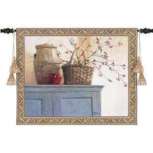  Hawthorne Berries Country Tapestry Wall Hanging