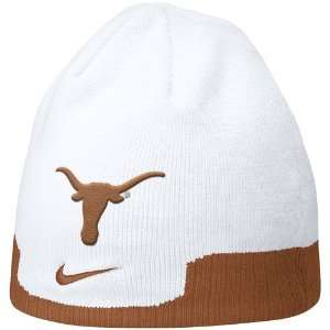   Nike Texas Longhorns White 4th & Goal Knit Beanie