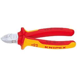 Knipex 1426160 Diag. Cutting Pliers with Strip, 1000 Volt Rated, 6.25 