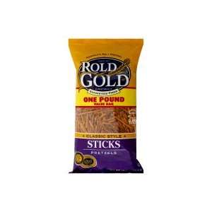  Rold Gold Pretzels, Sticks, One Pound Value Bag, 16oz 