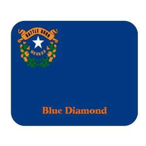  US State Flag   Blue Diamond, Nevada (NV) Mouse Pad 