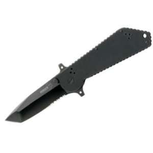 Boker Plus Knives P114 Large Part Serrated Tanto Point Armed Forces 