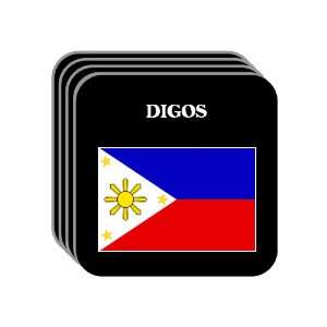  Philippines   DIGOS Set of 4 Mini Mousepad Coasters 