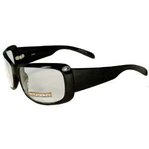   Moto Sunglasses    Clear Lens/ Black Frame: Health & Personal Care