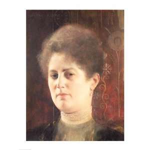  Portrait of a lady   Poster by Gustav Klimt (18x24)