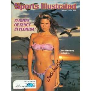 Christie Brinkley Autographed/Hand Signed Sports Illustrated Magazine 