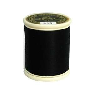  DMC Broder Machine 100% Cotton Thread Black (5 Pack): Home 