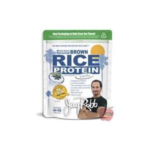  Jay Robb   Brown Rice Protein Vanilla 24 oz Bag: Health 